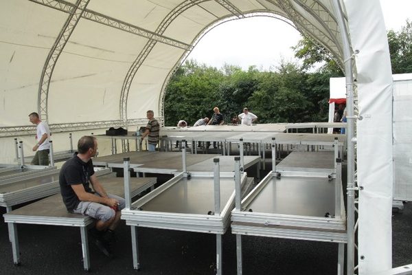 Foto 10 von 20 aus der Galerie Open Air Festival - Aufbau